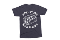 Still Plays With Blocks | Funny Car Lovers PNG Print File