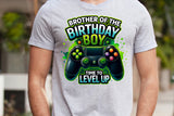 Family of the Gamer Birthday Boy png Bundle