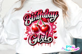 Cherry Birthday | PNG Print File