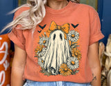 Sheet Ghost with Bow | Halloween Sublimation PNG