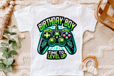 Birthday Boy Gamer | PNG Print File