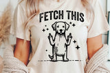 Fetch This Funny Dog | PNG Sublimation File