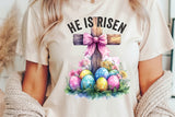 He is Risen | Easter PNG FIle