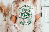 Completely Unhinged | Funny SVG Cut File