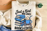 Books and Coffee | Book SVG Cut File