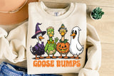 Goose Bumps | Funny Halloween Sublimation PNG