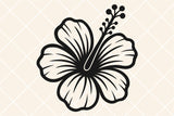 Hibiscus Flower | SVG Cut File