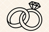 Wedding Rings | SVG Cut File