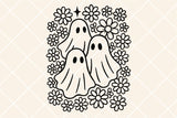 Cute Sheet Ghosts | Halloween SVG Cut File