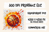 Glitter Basketball | PNG File