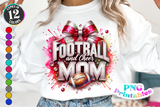 Football and Cheer | PNG Sublimation File