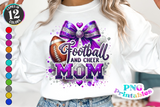 Football and Cheer | PNG Sublimation File