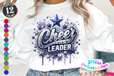 Sequin Cheerleader | PNG Sublimation File