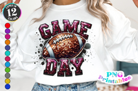 Game Day Football | PNG Sublimation File