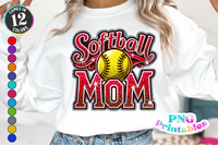 Softball Mom | PNG File