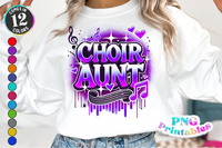 Choir Aunt | PNG File