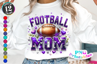 Football Mom | PNG Sublimation File