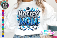 Hockey Mom Sequins | PNG File