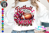 Football and Cheer Mom | PNG Sublimation File