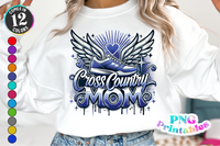 Cross Country Mom | PNG Sublimation File