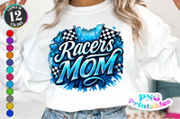 Racers Mom | PNG Sublimation File