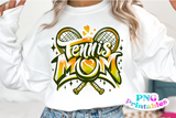 Tennis Mom Airbrushed | PNG File