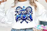 Tennis Mom Airbrushed | PNG File