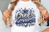 Sequin Cheerleader | PNG Sublimation File