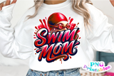 Swim Mom | PNG File