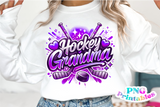 Hockey Grandma | PNG Sublimation File