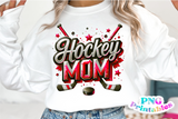 Hockey Mom Sequins | PNG File