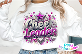 Sequin Cheerleader | PNG Sublimation File