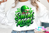 Swim Mom | PNG File