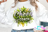 Sequin Cheer Coach | PNG Sublimation File