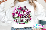 Sequin Cheer Coach | PNG Sublimation File