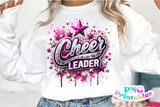 Sequin Cheerleader | PNG Sublimation File