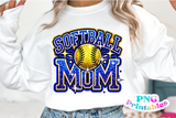 Softball Mom | PNG File