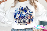 Sequin Cheer Coach | PNG Sublimation File