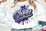 Sequin Cheer | PNG Sublimation File