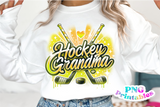 Hockey Grandma | PNG Sublimation File