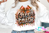 Sequin Cheer Coach | PNG Sublimation File