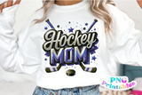 Hockey Mom Sequins | PNG File