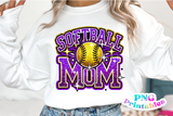 Softball Mom | PNG File