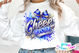 Sequin Cheer Grandma | PNG Sublimation File