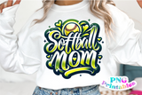 Softball Mom | PNG File