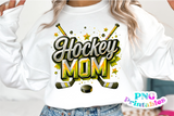 Hockey Mom Sequins | PNG File