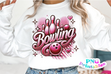 Airbrushed Bowling | PNG Sublimation File