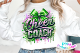 Sequin Cheer Coach | PNG Sublimation File