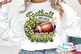 Football and Cheer Mom | PNG Sublimation File