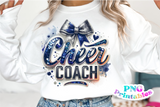 Sequin Cheer Coach | PNG Sublimation File